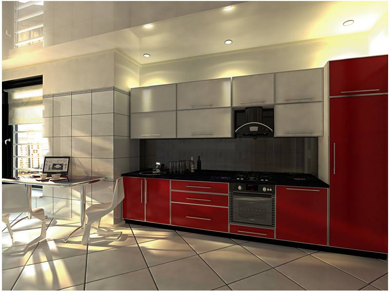 кухня прямая дженна пластик в Нижневартовске