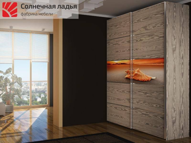 шкаф - купе для гостиной 2 в Нижневартовске