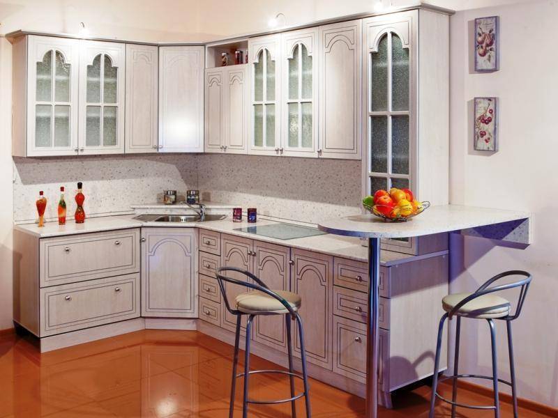 кухня угловая дуб атланта - серебро в Нижневартовске