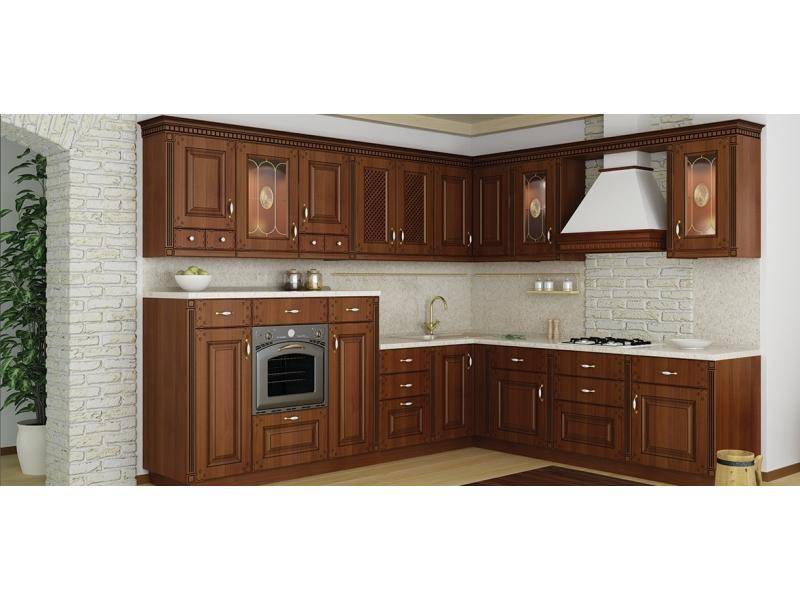 кухонный гарнитур угловой мадлен в Нижневартовске