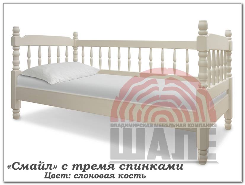 детская кровать смайл массив сосны в Нижневартовске