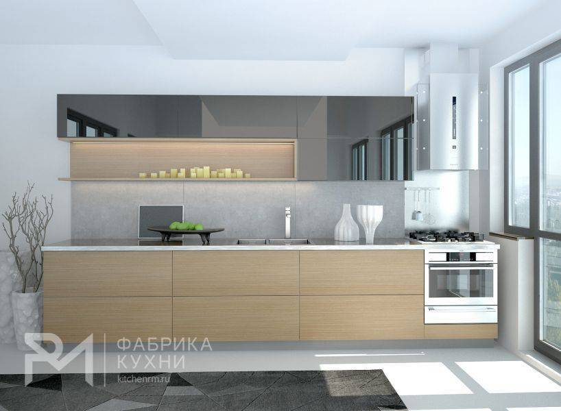 акриловая кухня графит в Нижневартовске