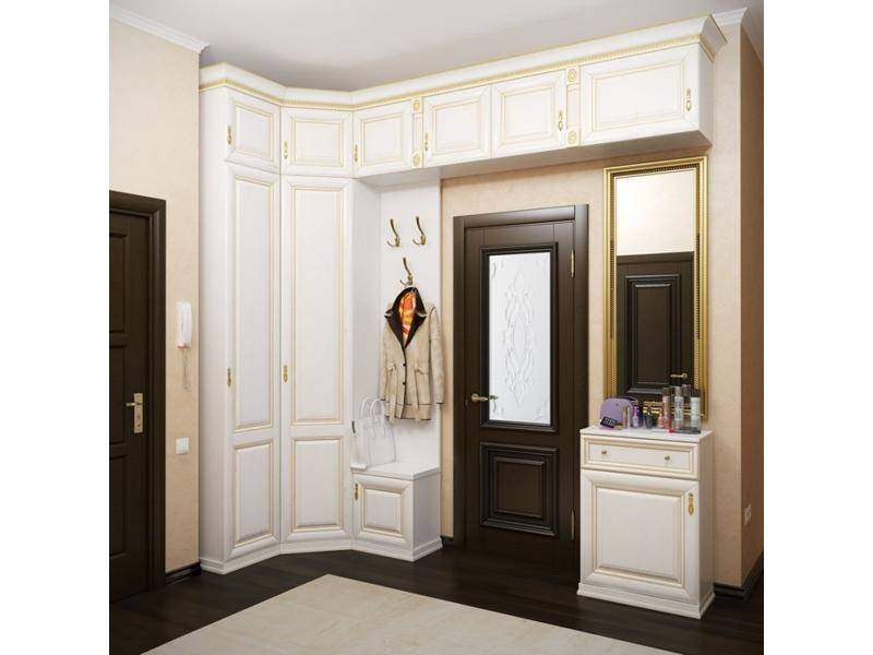 белая прихожая в Нижневартовске