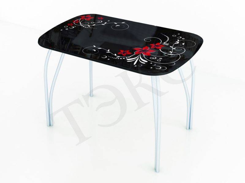 стол винтаж черный в Нижневартовске