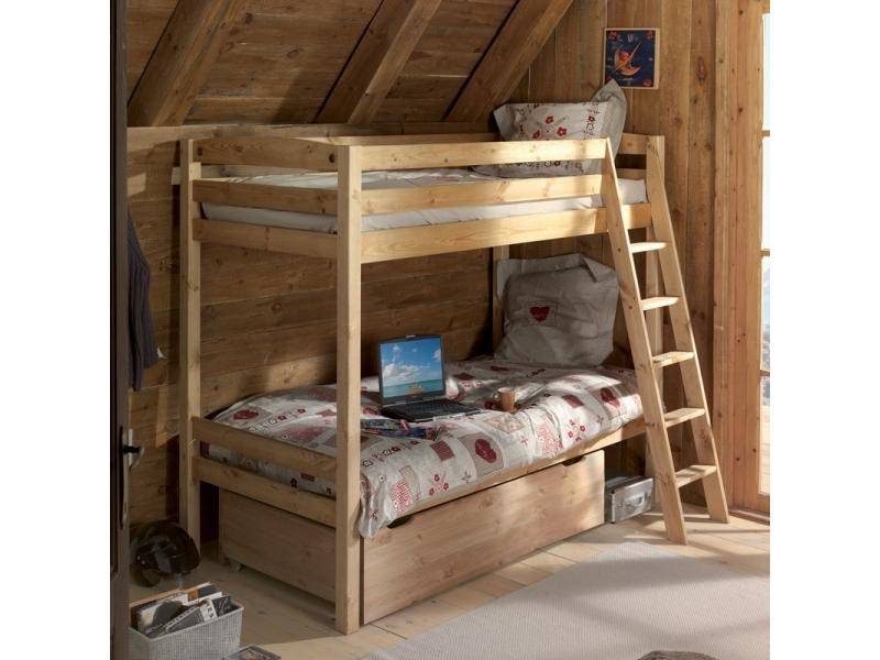 детская двухъярусная кровать из натурального дерева кадет 3 в Нижневартовске