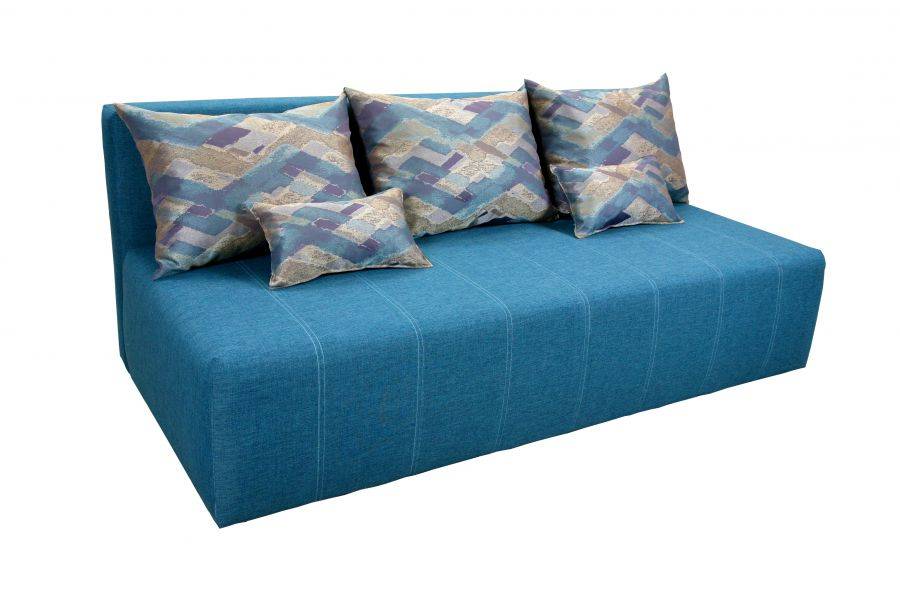 диван-кровать лайн синий в Нижневартовске
