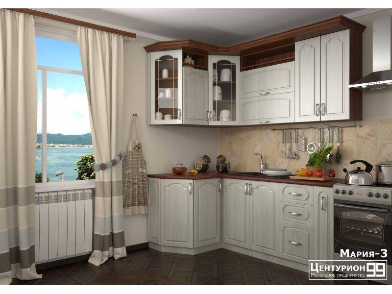 кухонный гарнитур угловой мария-3 в Нижневартовске