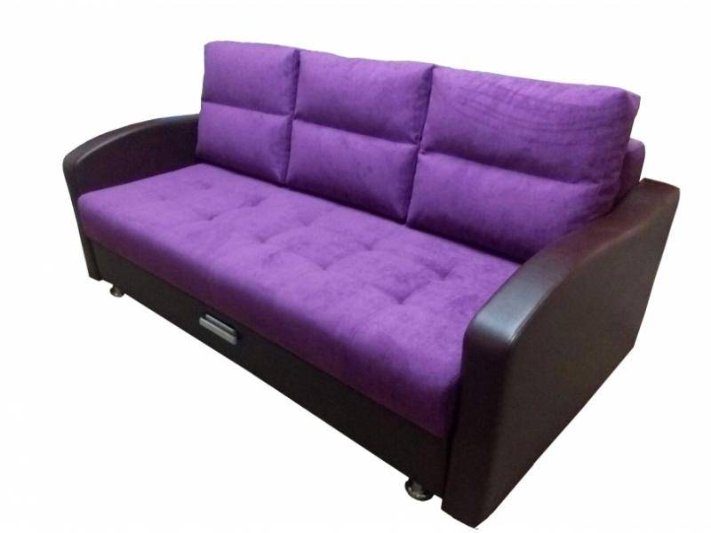 прямой фиолетовый диван флоренция в Нижневартовске