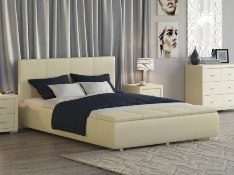 кровать como 3 с пуфом в Нижневартовске