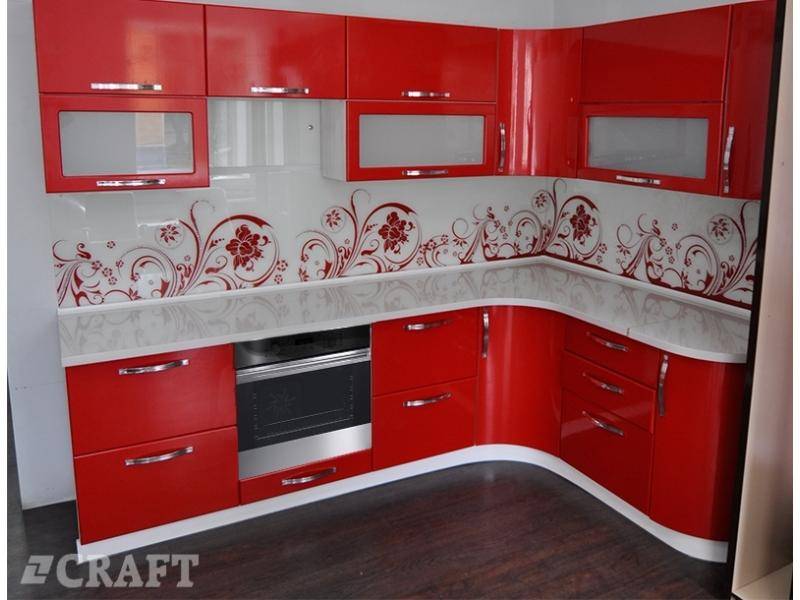 кухня угловая багряна в Нижневартовске