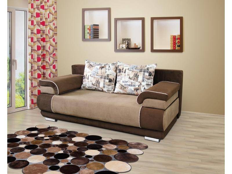 диван в коричневых цветах марсель в Нижневартовске