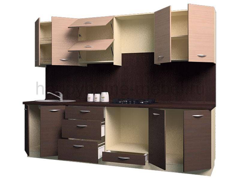 большая прямая кухня life wood 4 2800 в Нижневартовске