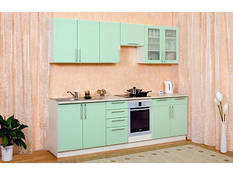 кухонный гарнитур прямой лаванда в Нижневартовске