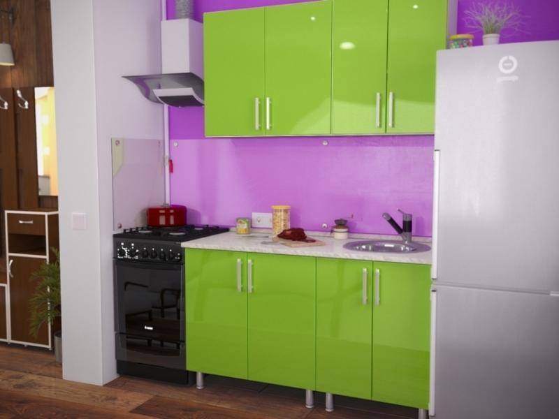 кухня прямая васаби в Нижневартовске