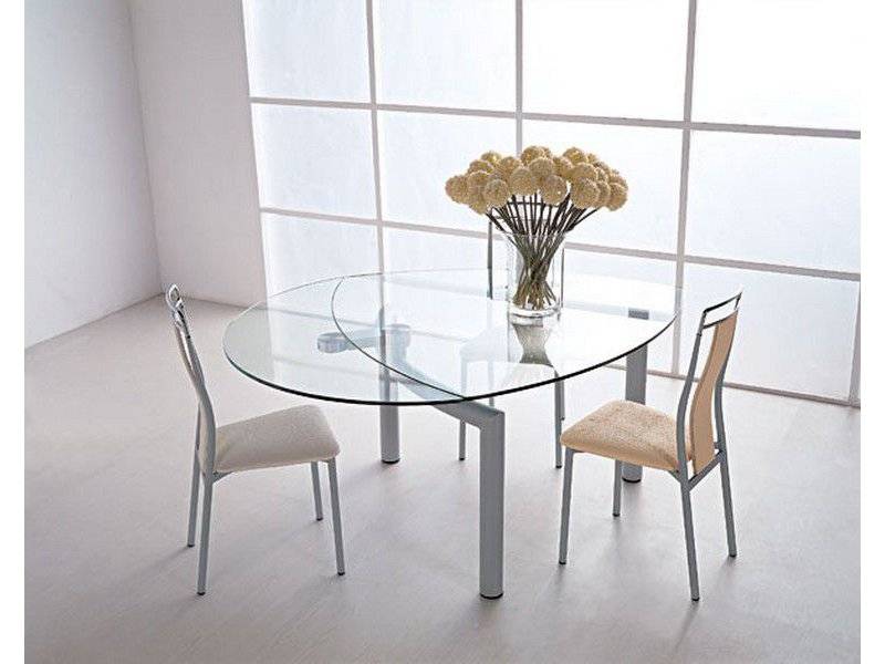 стол стеклянный овальный в Нижневартовске