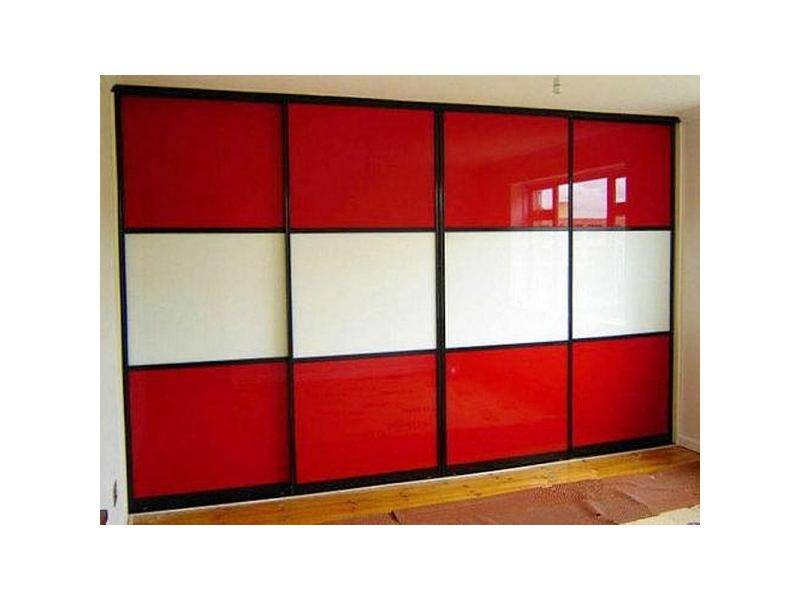 красно-белый шкаф-купе в Нижневартовске