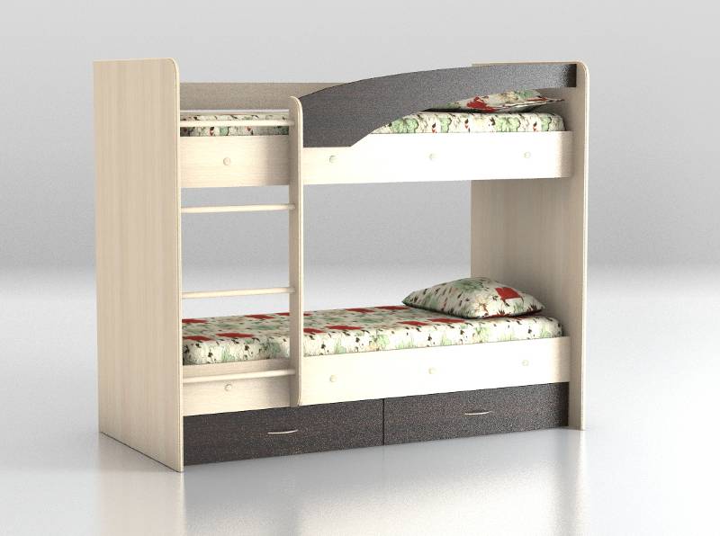 кровать двухъярусная венге в Нижневартовске