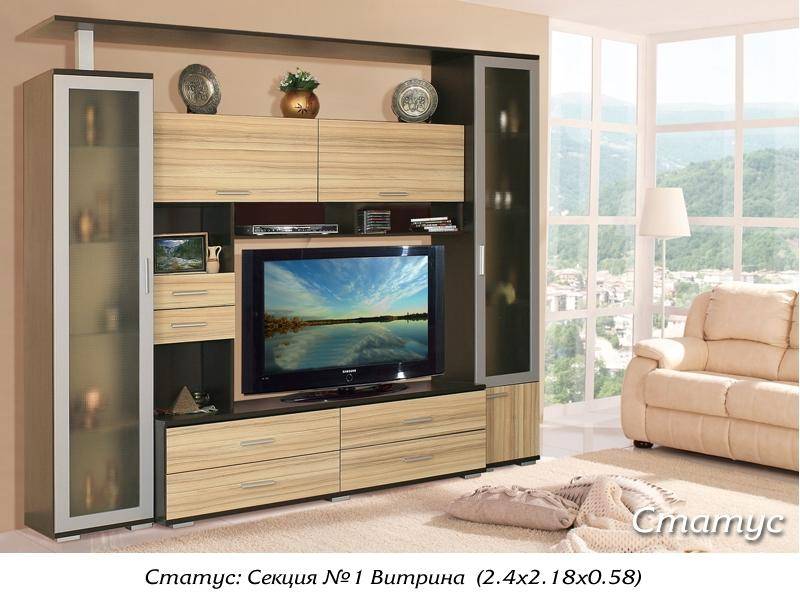 гостиная стенка статус в Нижневартовске