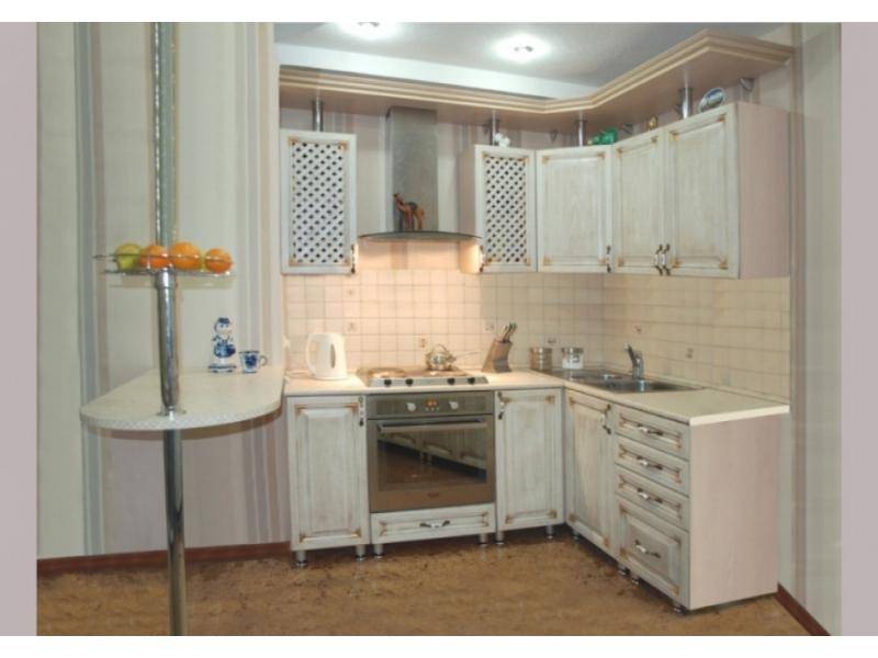 кухня с фасадами массив дуба в Нижневартовске