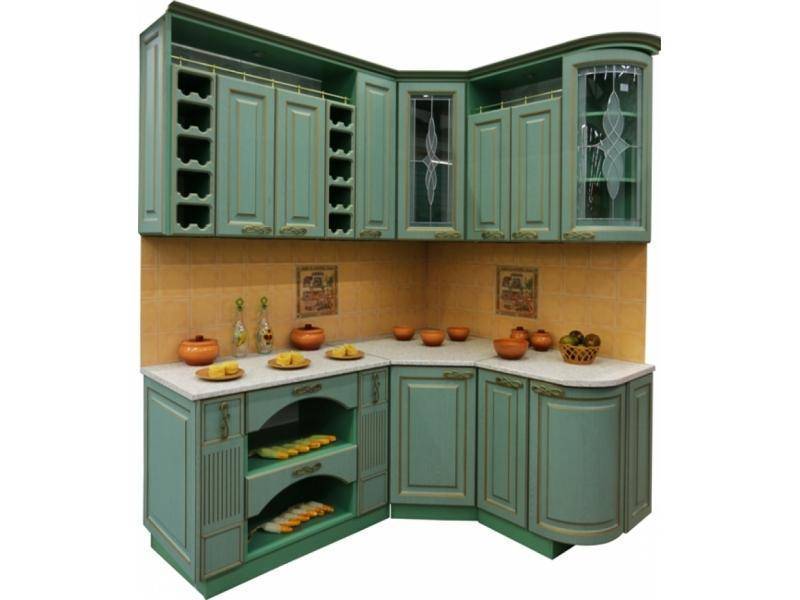 кухня угловая патина кантри в Нижневартовске