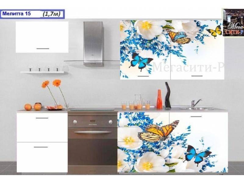 кухня прямая мелитта 15 в Нижневартовске