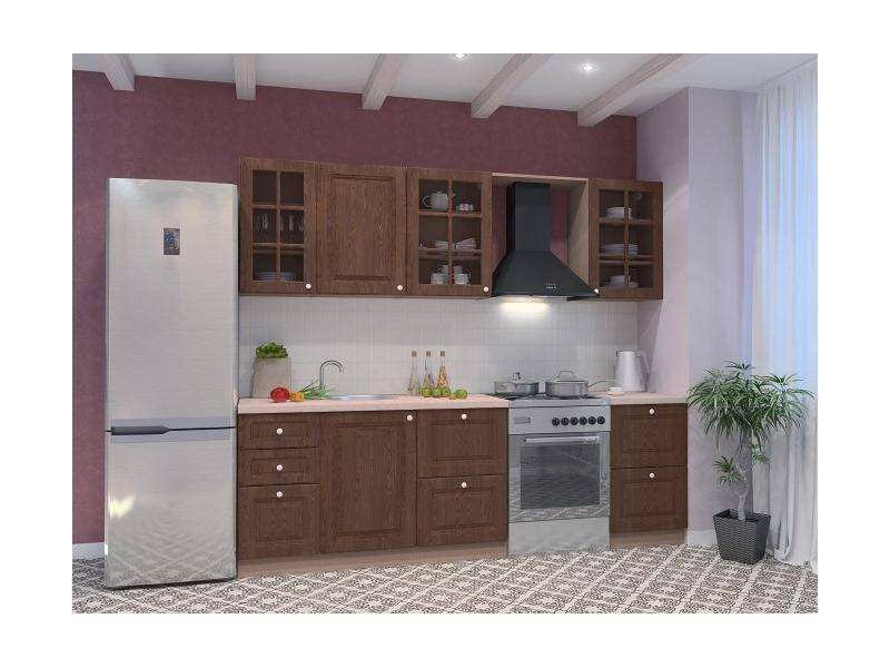 кухня прямая молочный шоколад в Нижневартовске