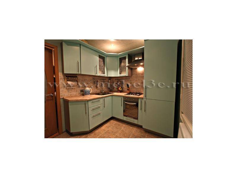 кухня c фасадами из эмалированного мдф в Нижневартовске