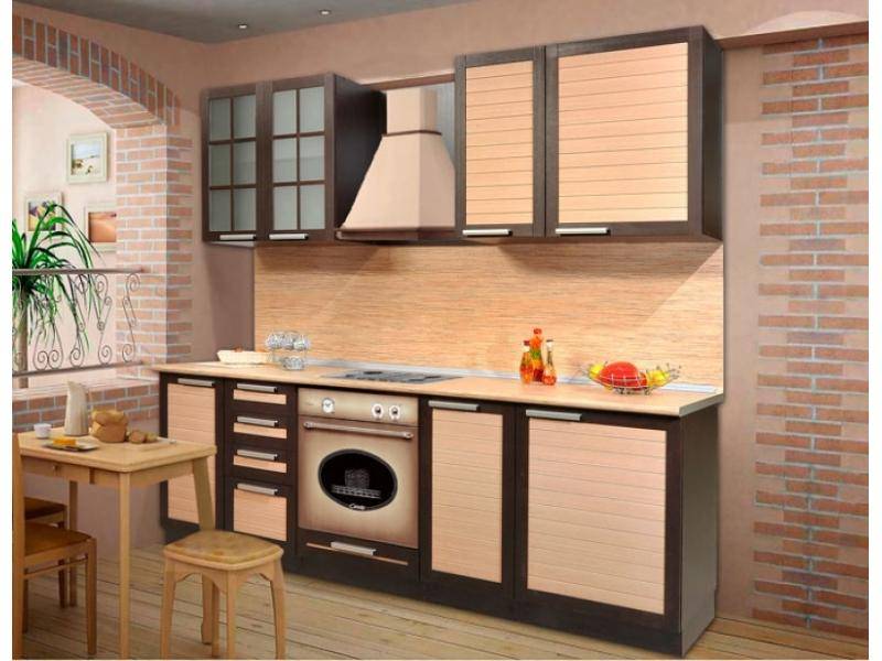 кухня прямая «глория глянец» в Нижневартовске