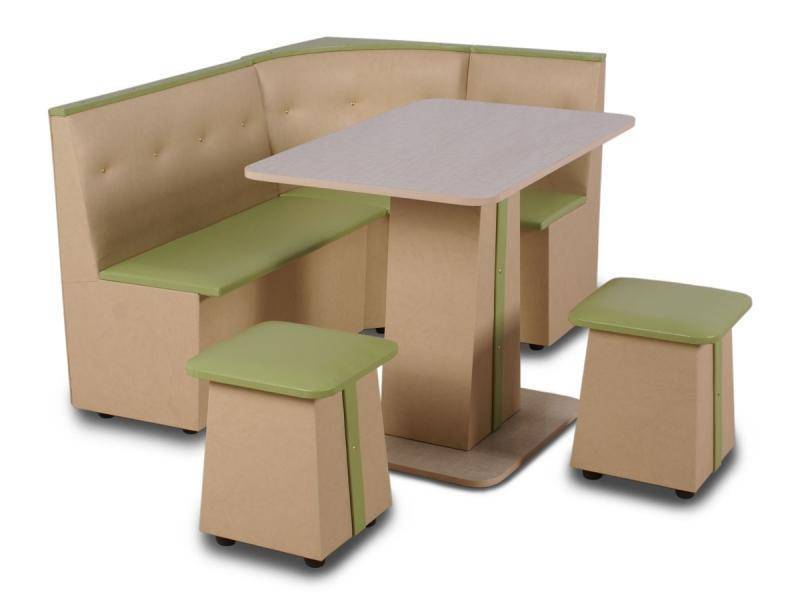 обеденная группа люкс зеленый в Нижневартовске