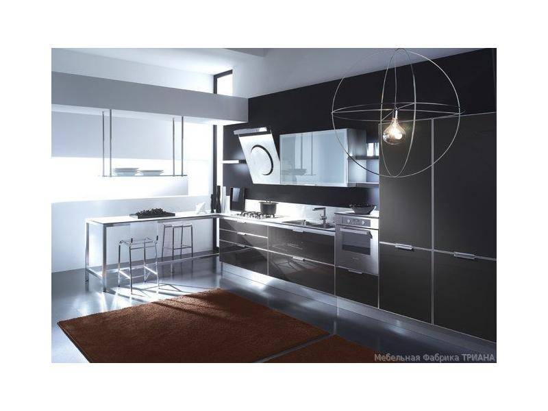 темный кухонный гарнитур селес в Нижневартовске