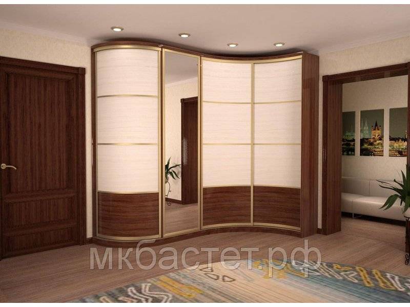 радиусный шкаф-купе р-4 в Нижневартовске