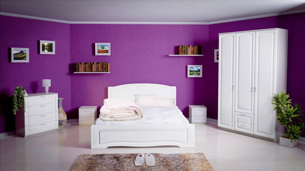 белоснежная спальня афина в Нижневартовске