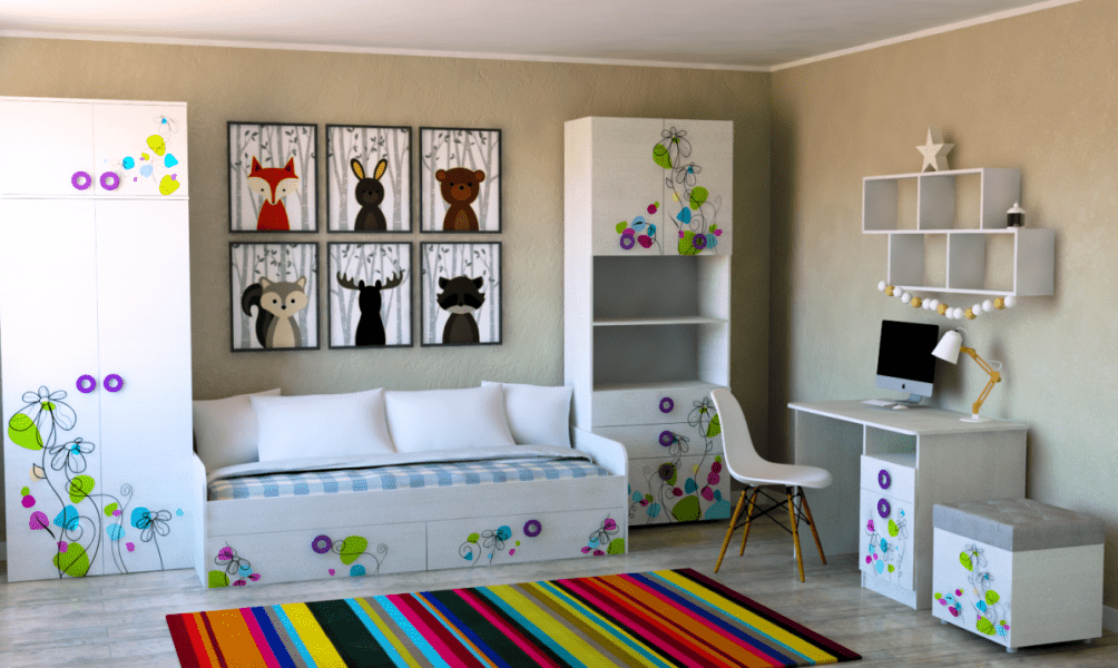 мебель для детской цветы в Нижневартовске