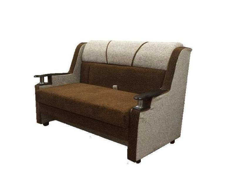 диван-кровать чебурашка с деревянным подлокотником в Нижневартовске