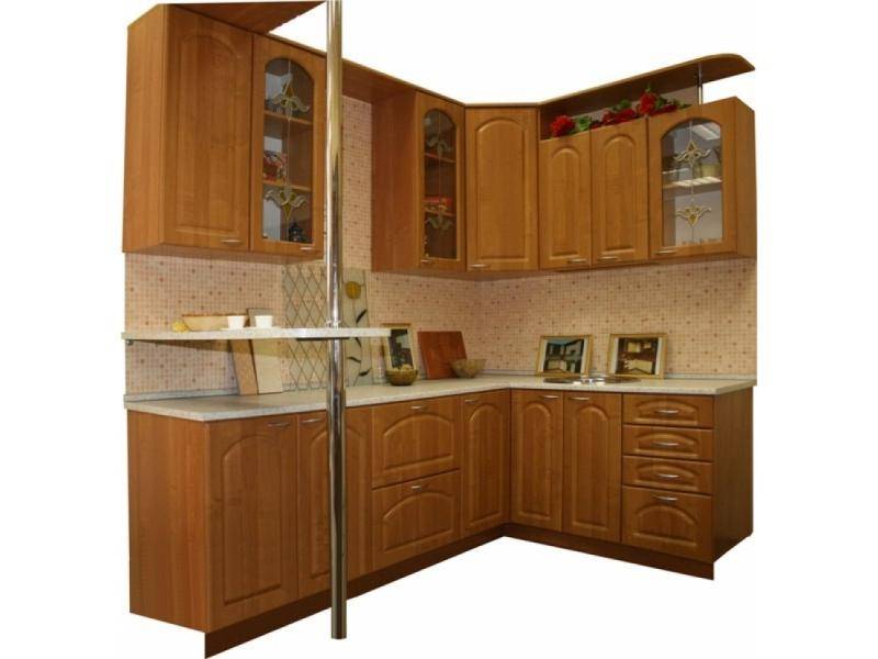 кухня угловая ольха арка в Нижневартовске