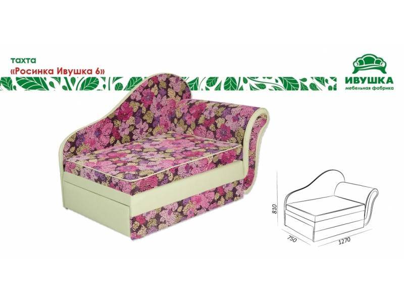 тахта с цветами росинка ивушка 6 в Нижневартовске