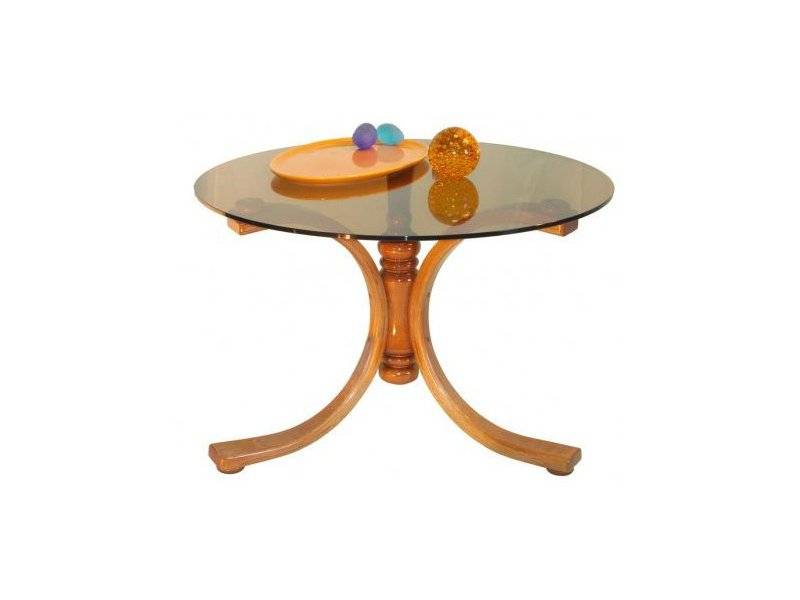 стол журнальный лорд средне-коричневый/тонированное в Нижневартовске