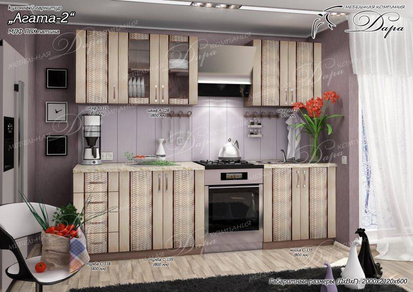 кухонный гарнитур агата-2 в Нижневартовске