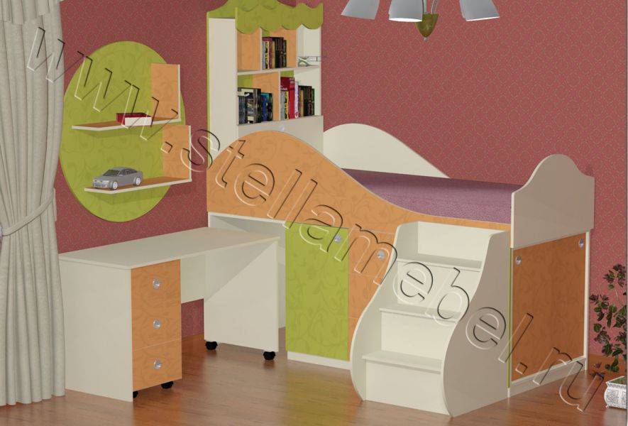 детская кровать-чердак кристина в Нижневартовске