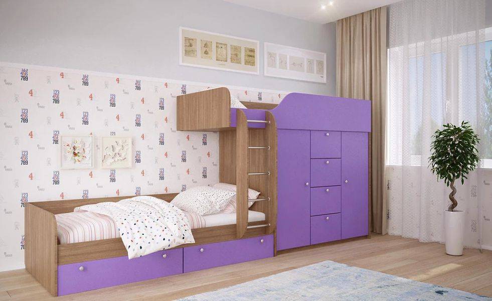 детская мебель 7 для двоих в Нижневартовске