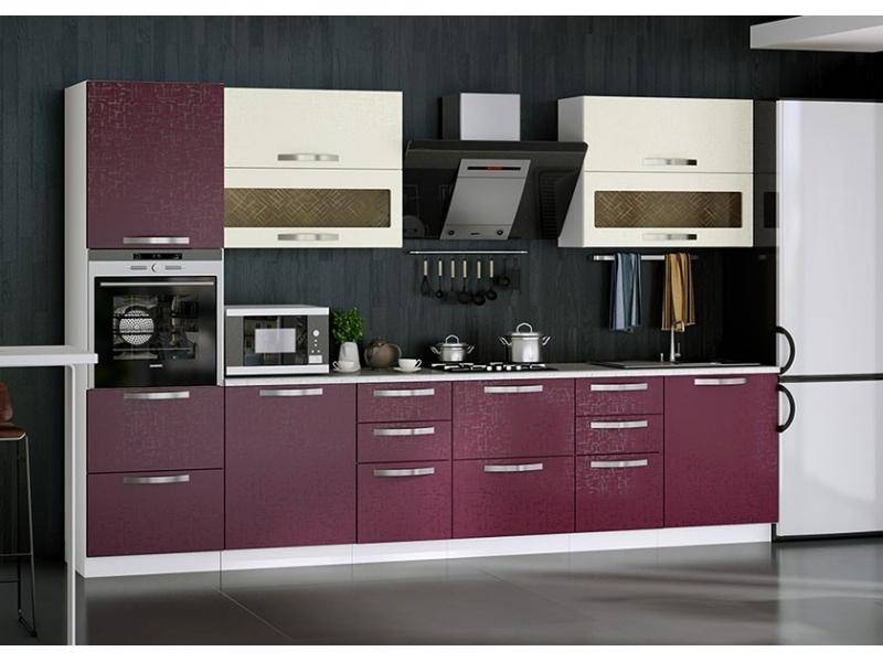 яркая кухня прямая-9 в Нижневартовске