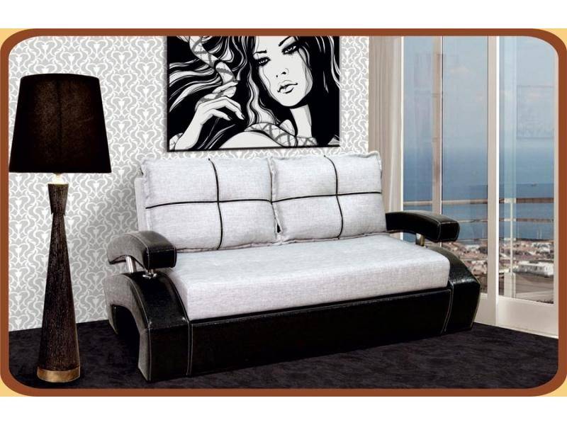 маленький черно-белый диван дуэт в Нижневартовске