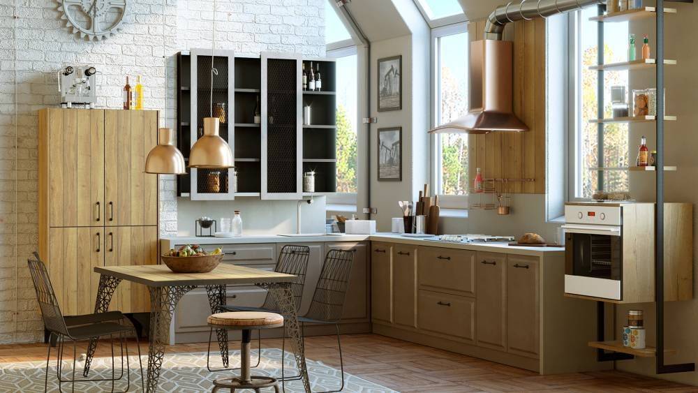 угловая кухня лофт нефть в Нижневартовске