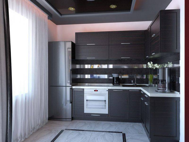 стильная угловая кухня в Нижневартовске