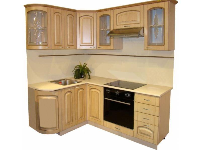 кухня угловая патина беленый дуб в Нижневартовске