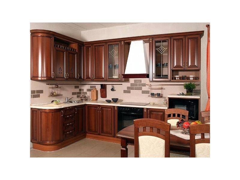 кухня с фасадом из массива 1 в Нижневартовске