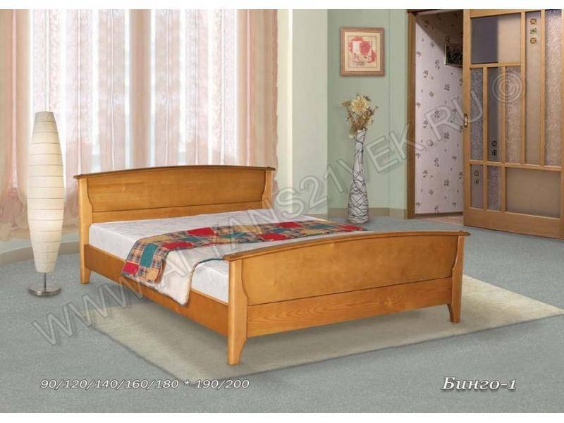 кровать из дерева бинго 1 в Нижневартовске