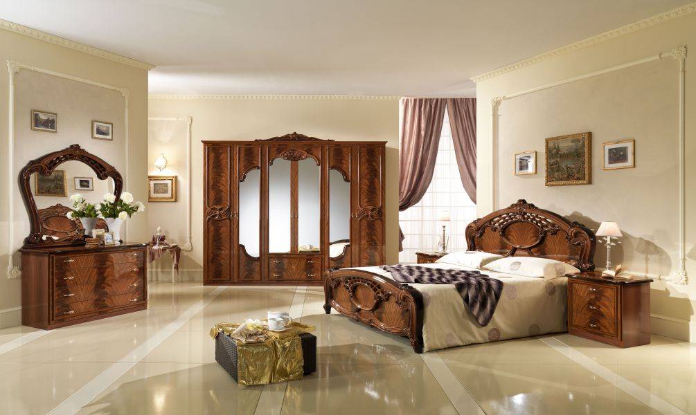 спальный гарнитур олимпия орех в Нижневартовске