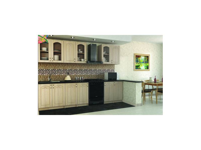 кухонный гарнитур прямой лючия в Нижневартовске