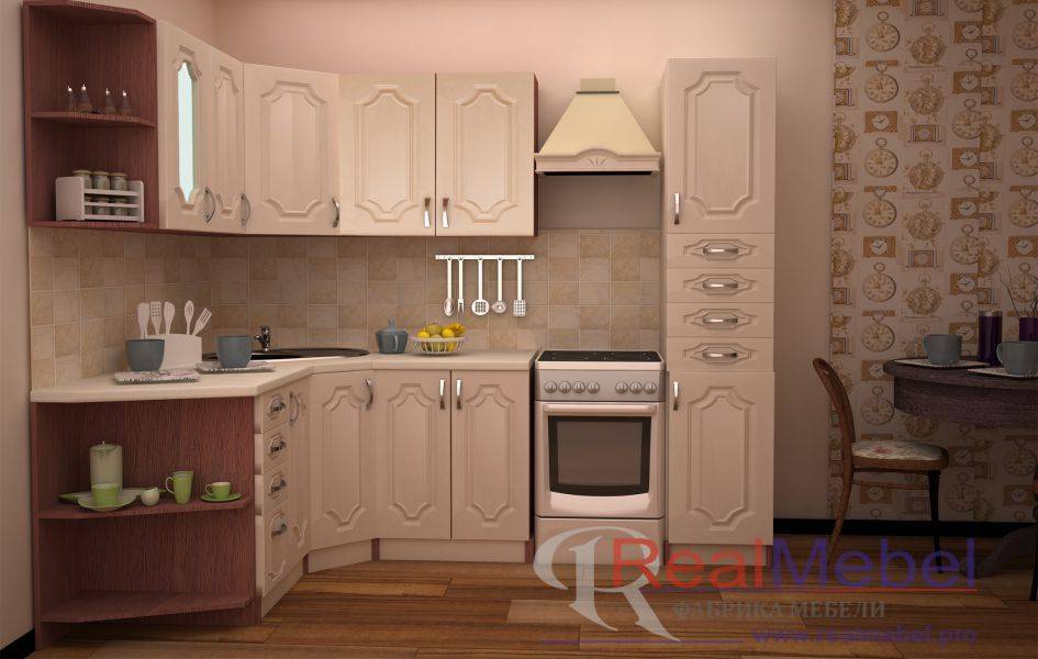 кухня мдф угловая в Нижневартовске